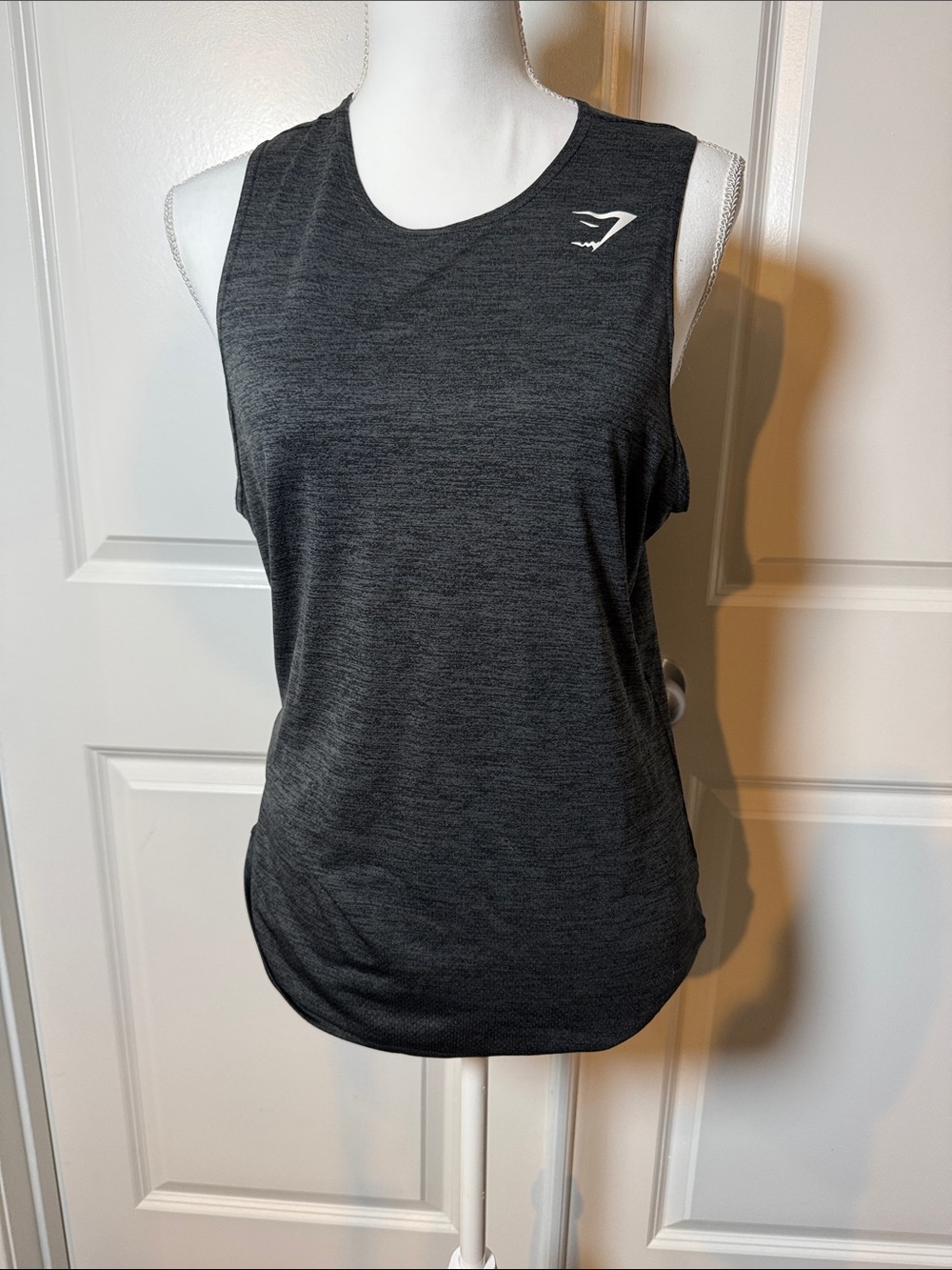 Gymshark Women's Charcoal Performance Tank Top